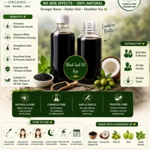Black Seed Hair Oil (current product image)