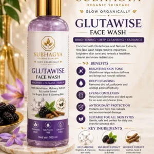 Glutawise Face Wash (current product image)