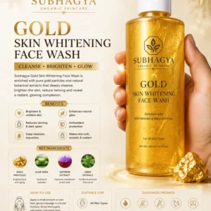 Gold Face Wash (current product image)