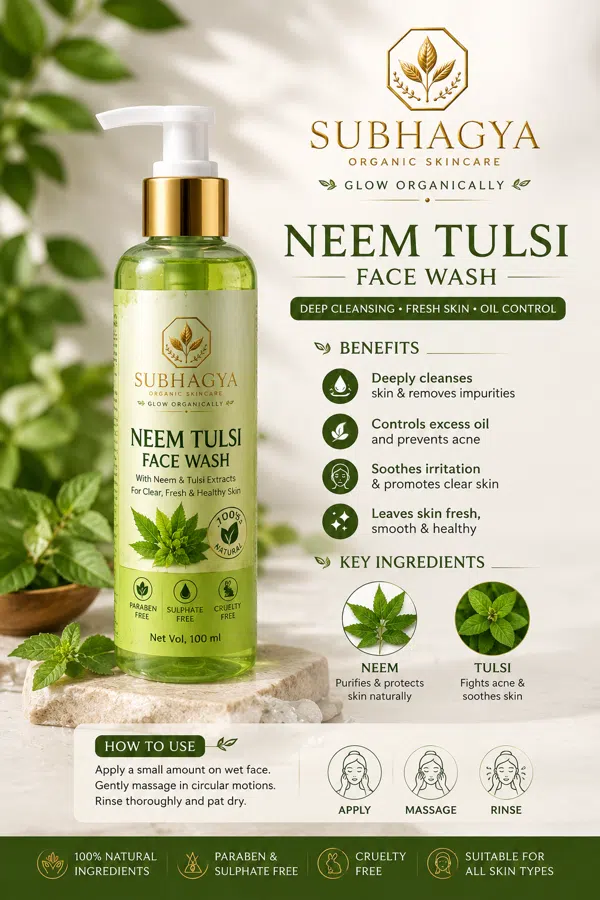 Neem Tulsi Face Wash (current product image)
